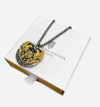 Halsband Raven Valknut