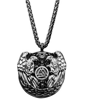 Halsband Raven Valknut