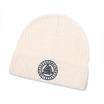 Mössa Valknut Runskrift