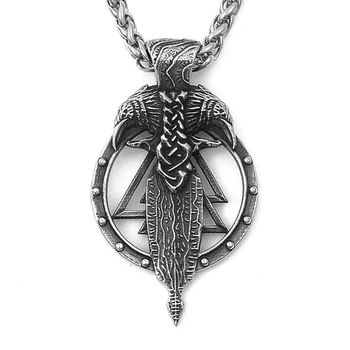 Halsband Valknut Raven