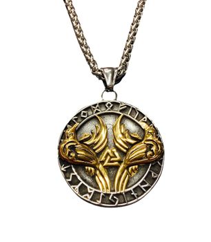 Halsband Odens Korpar Valknut