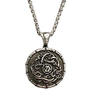 Halsband Celtic Valknut