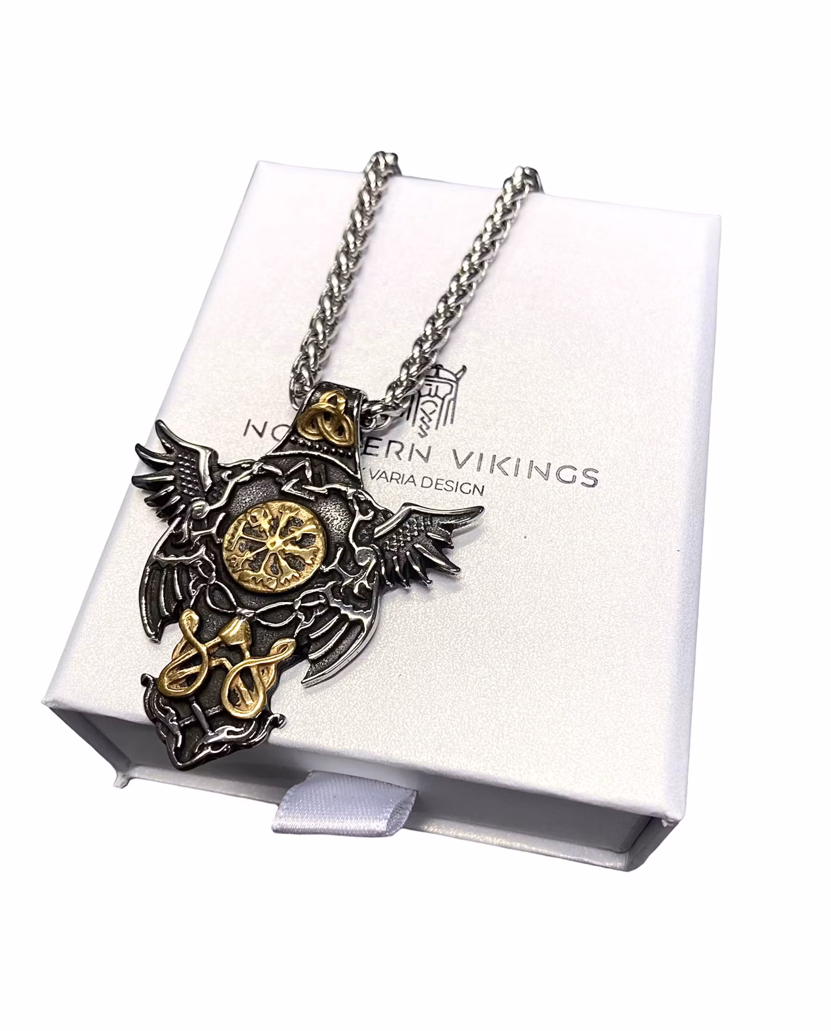 Halsband Raven Vegvisir