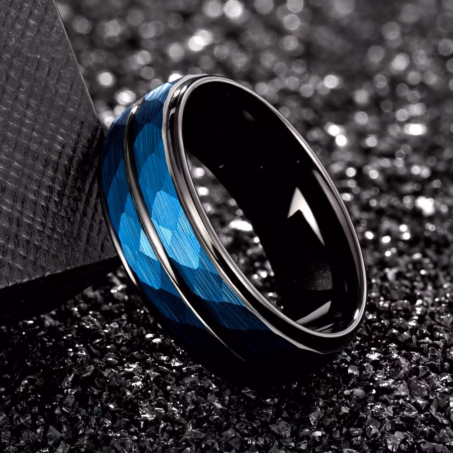Ring Blue Sky Tungsten