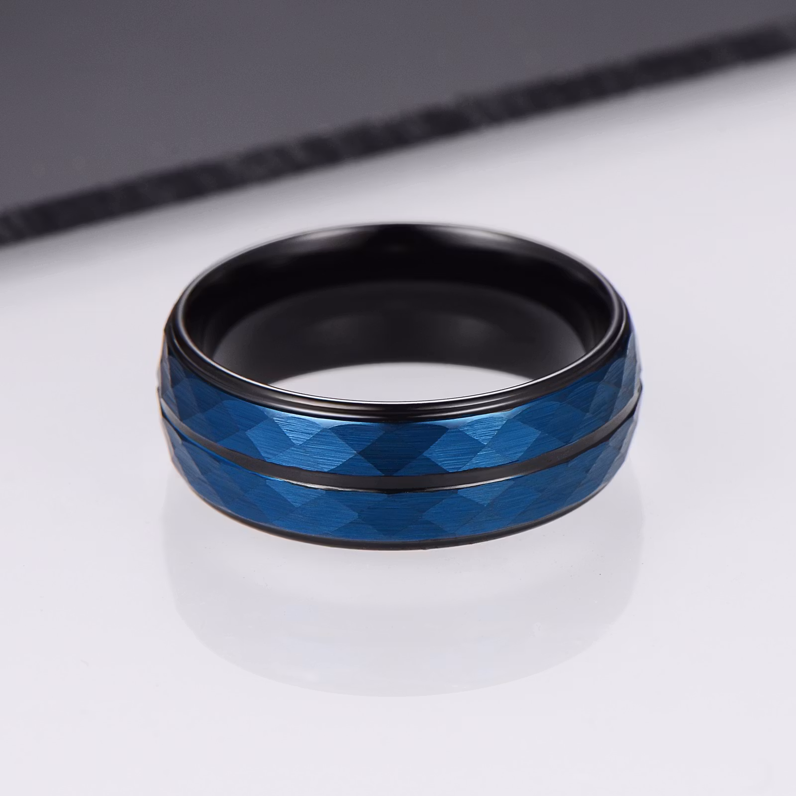 Ring Blue Sky Tungsten