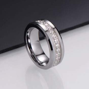 Sormus Zirconia Tungsten