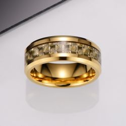 Ring Golden Dream Tungsten
