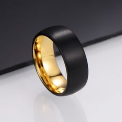 Ring Black Dream Tungsten