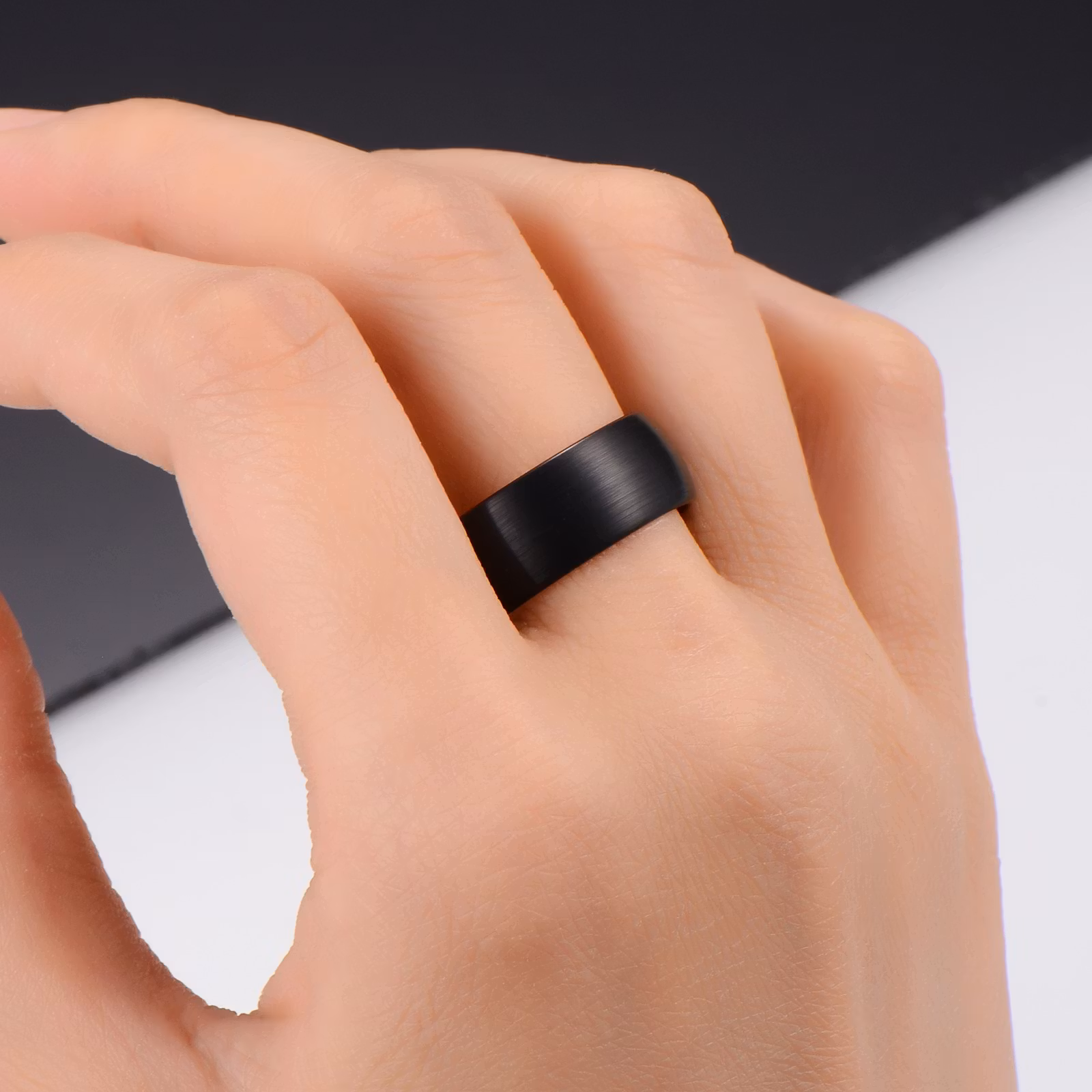 Ring Black Dream Tungsten