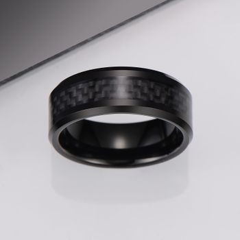Sormus Black Chess Tungsten