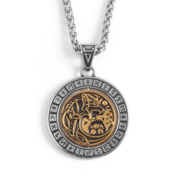 Halsband Fenrir Runskrift
