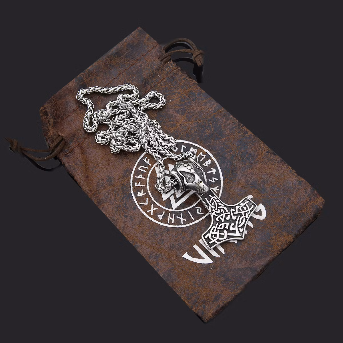 Halsband Skull off Mjölner