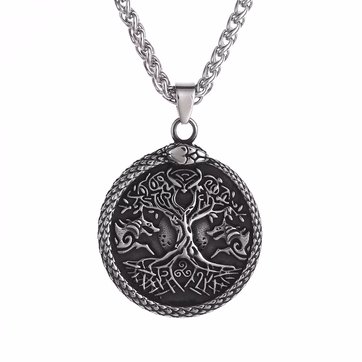 Halsband Yggdrasil Wolves