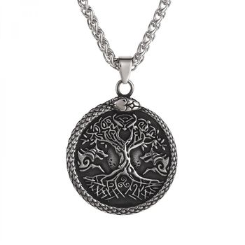 Halsband Yggdrasil Wolves
