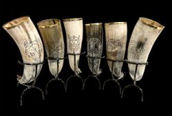 Drinking horn inc stand