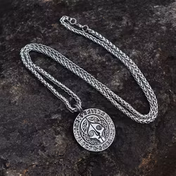 Halsband Viking Skull (Fler Färger)
