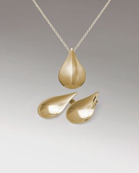 Paket Tårar av Freja Gold - Halsband & Örhängen