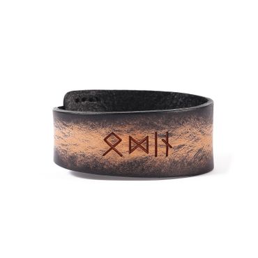 Armband Odin-ᛟ ᛞ ᛁ ᚾ  Läder