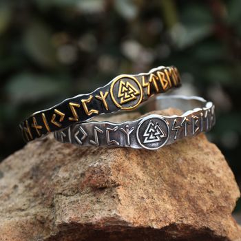 Armband Runornas Valknut (Flera färger)