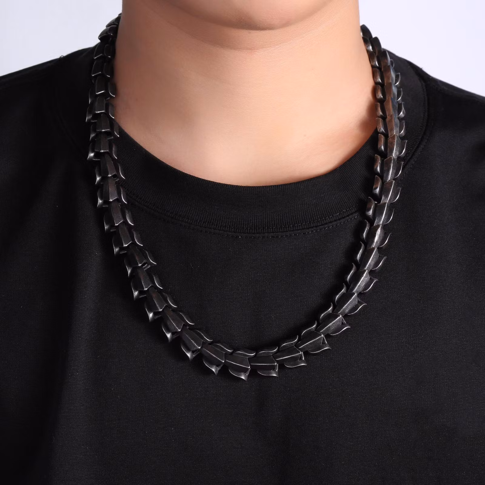 Necklace Wolf Viking Titanium