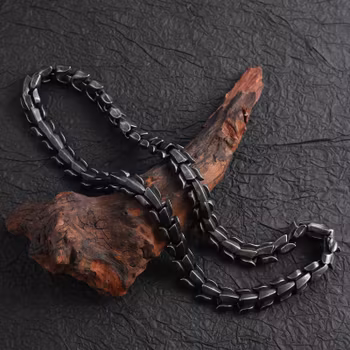 Necklace Wolf Viking Titanium