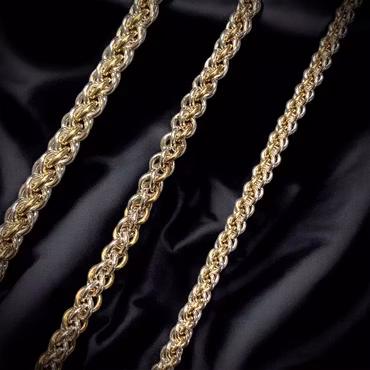 Halsband Forge i 925 silver med mässingsdetaljer