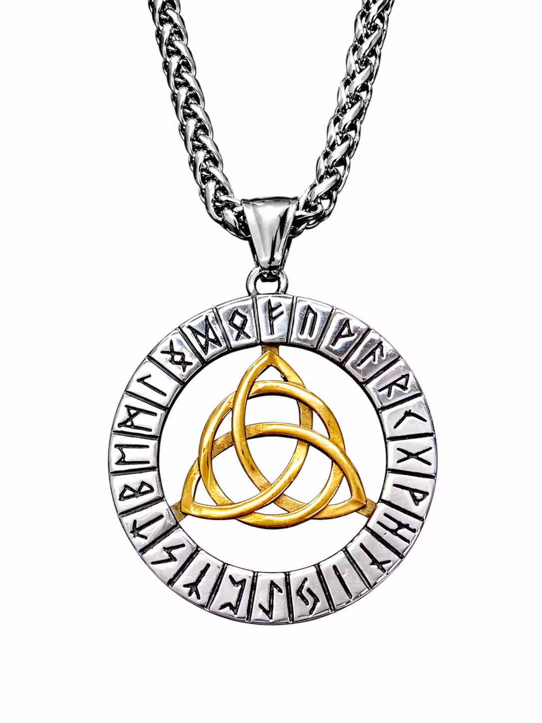 Halsband Runcirkel Triquetra (flera färger)