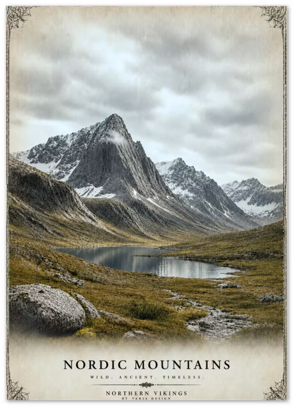 Northern Vikings – Nordic Landscapes Collection, Nordic Mountains