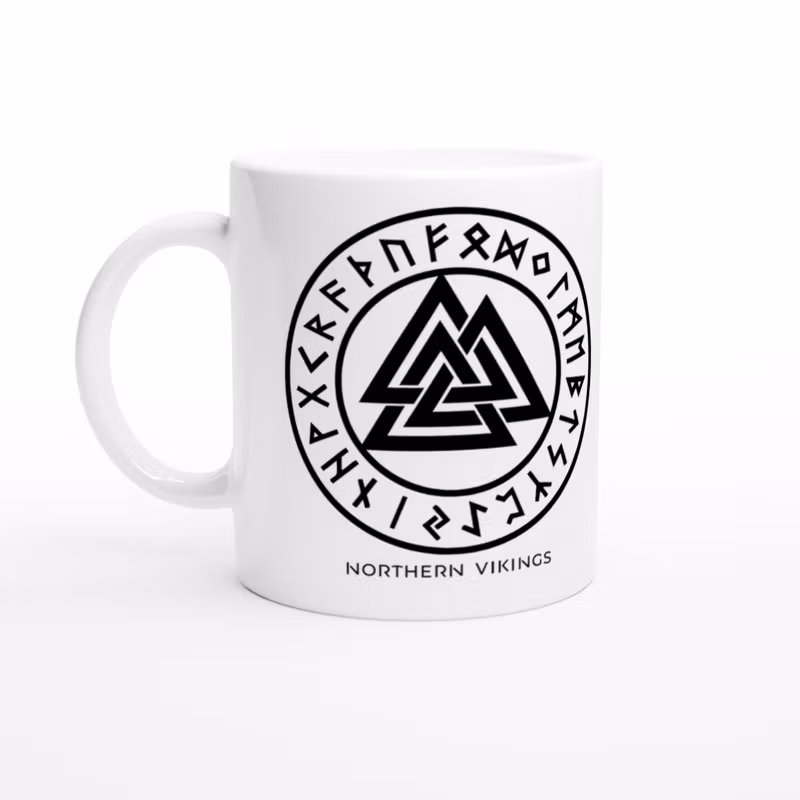 Vikingamugg Valknut