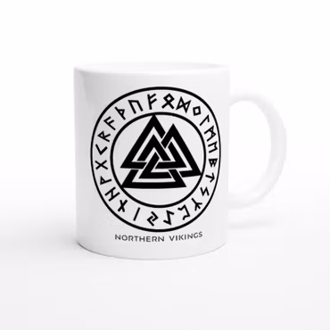 Vikingamugg Valknut