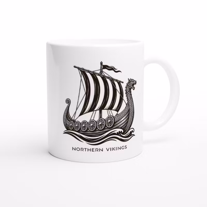 Vikingamugg - Vikingaskepp