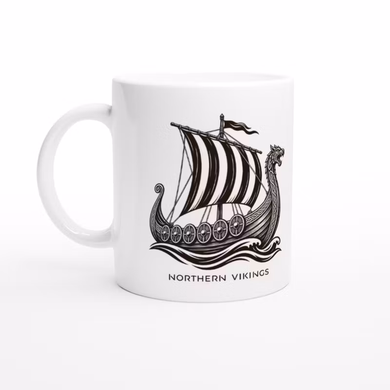 Vikingamugg - Vikingaskepp