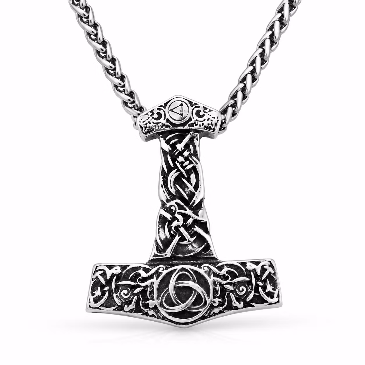 Kaulakoru Mjölner Triquetra (useita värejä)