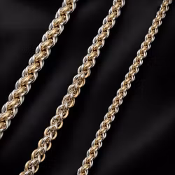 Necklace Forge in 925 silver with brass details