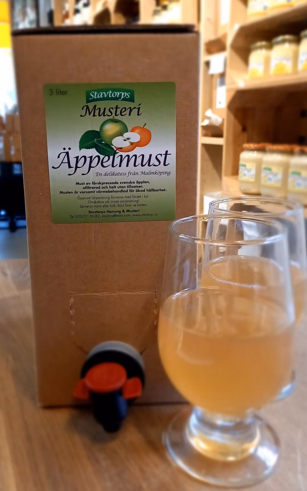 Äppelmust Bag-in-box 3 Liter - Rubinola