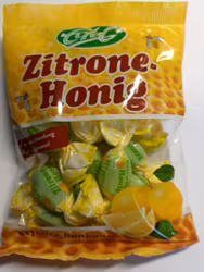 Honungskarameller Citron