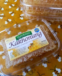 Honung i vaxkaka_kakhonung
