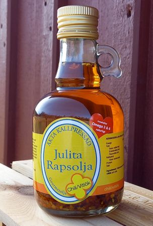 Julita Rapsolja Chili Vitlök 250 ml