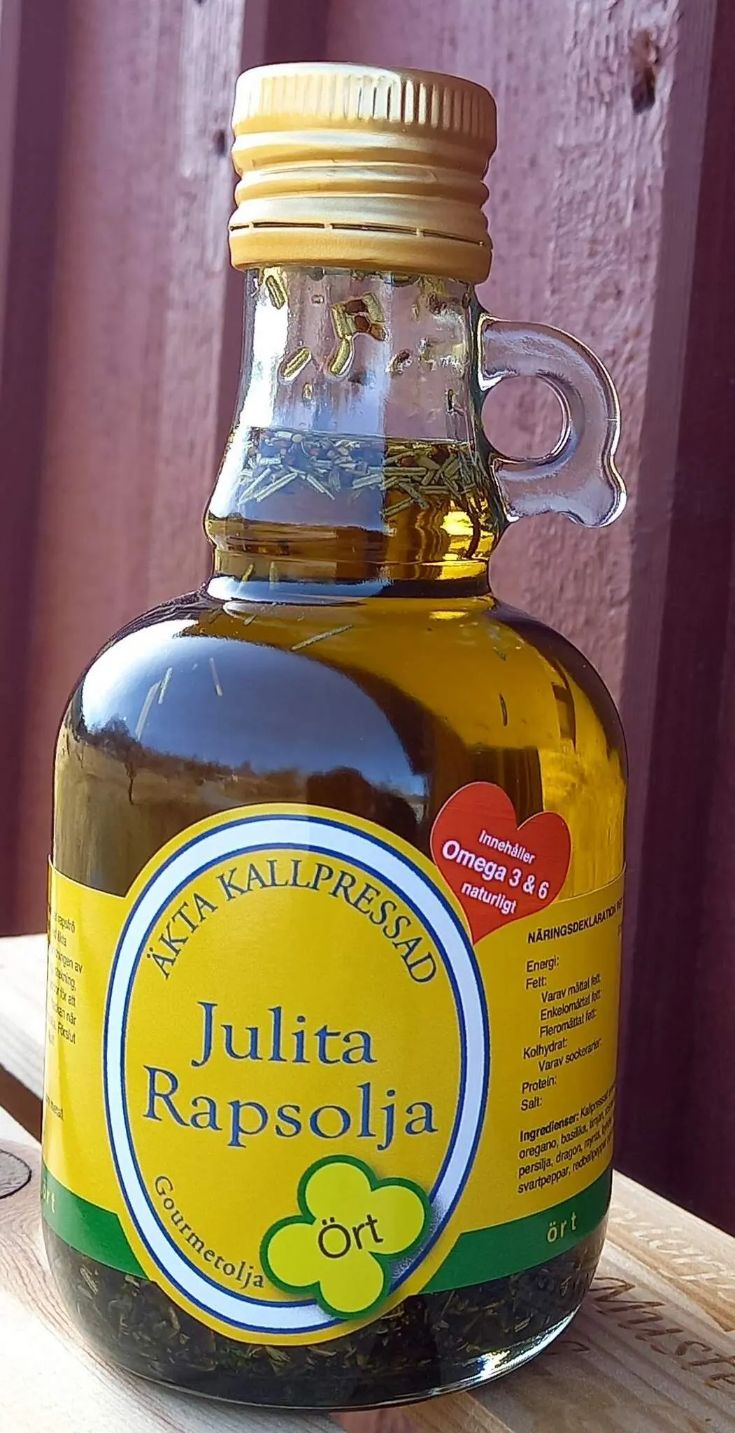 Julita Rapsolja Örtkrydda 250 ml - Stavtorps