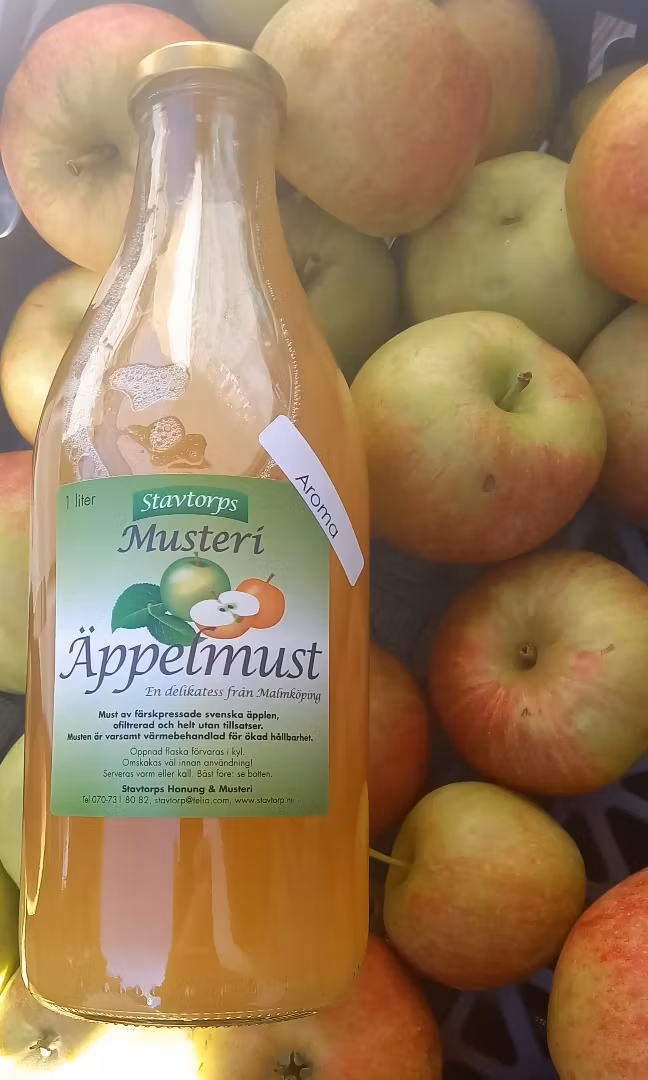 Äppelmust 1 Liter flaska - Aroma