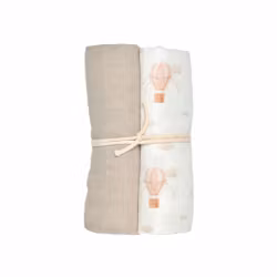 Muslinfilt 2-pack Vintage Balloon Nyhet!
