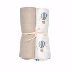 Muslinfilt 2-pack Vintage Balloon Nyhet!