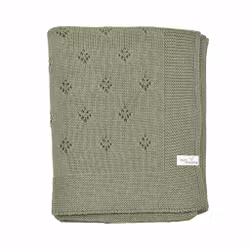 Stickad filt - Lovely