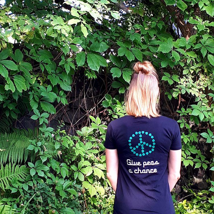 T-shirt, Give Peas a Chance