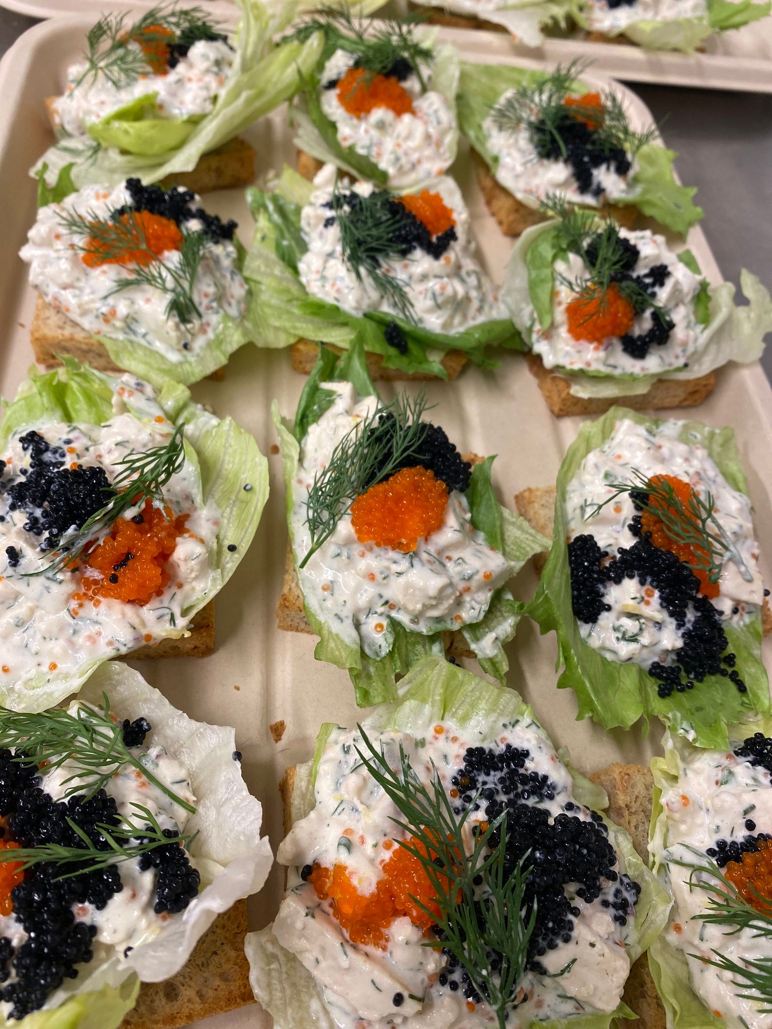 Lyxig fingerfood