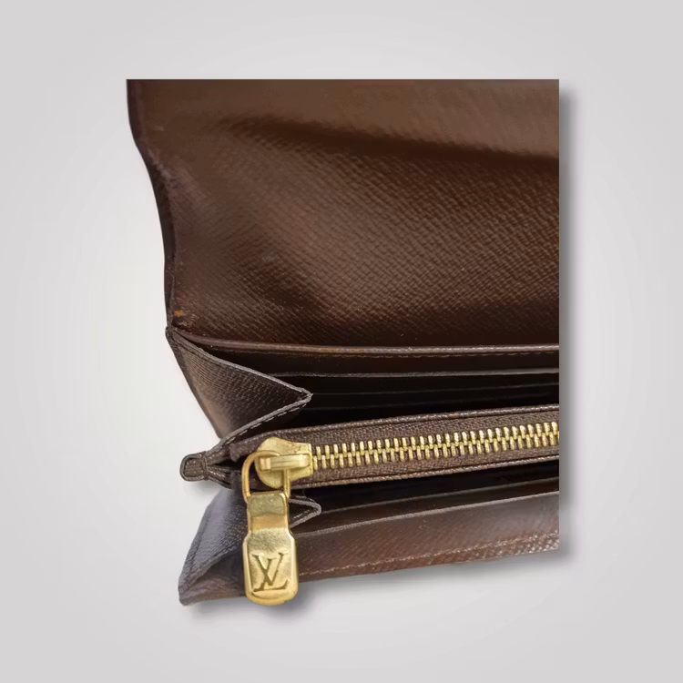 Louis Vuitton Pre-owned Zarah Wallet Damier Ebene-SH2021-290