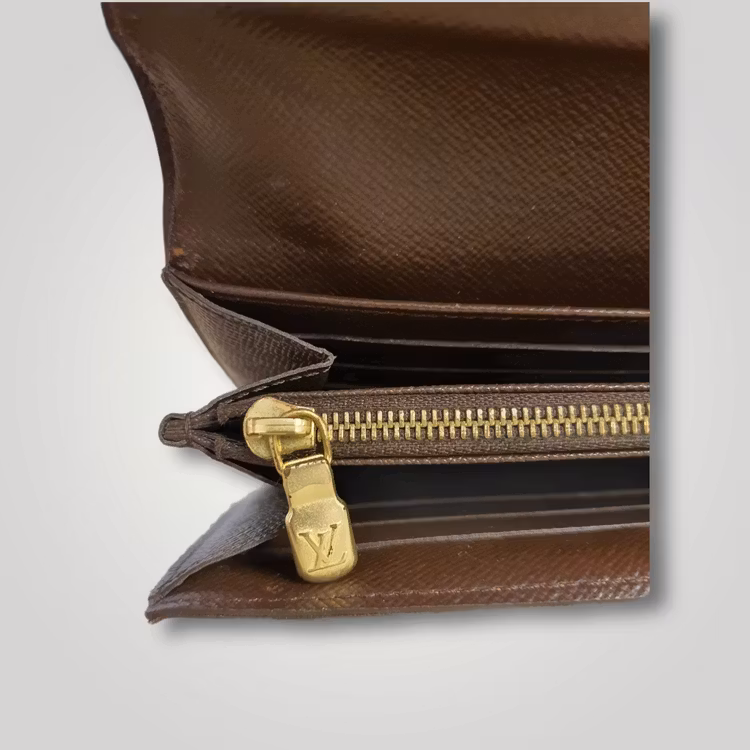 Louis Vuitton Pre-owned Zarah Wallet Damier Ebene-SH2021-290