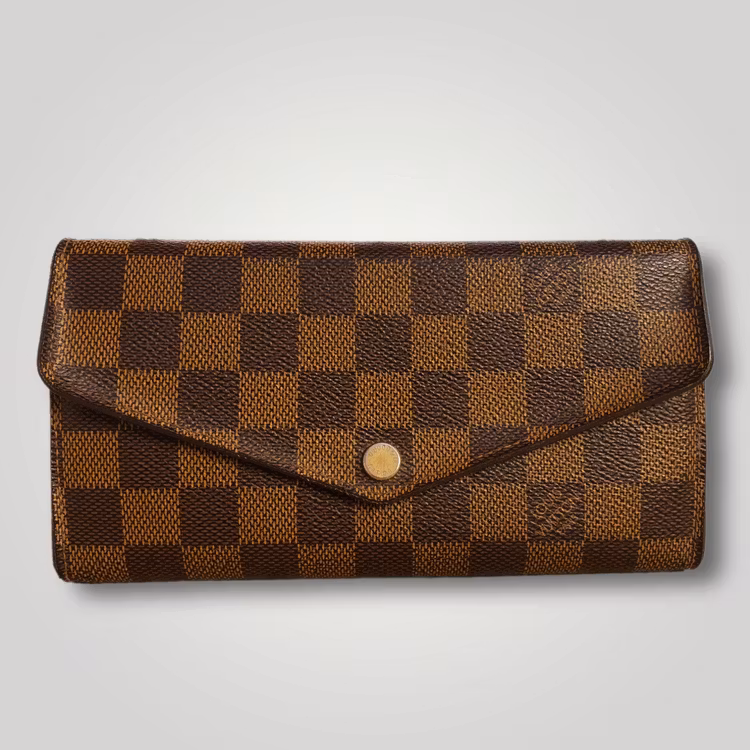 Louis Vuitton Pre-owned Zarah Wallet Damier Ebene-SH2021-290