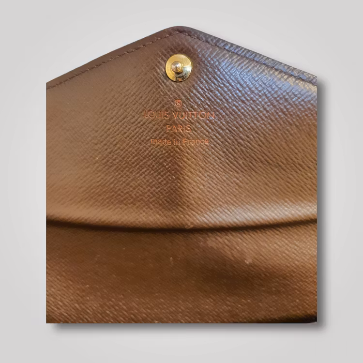 Louis Vuitton Pre-owned Zarah Wallet Damier Ebene-SH2021-290