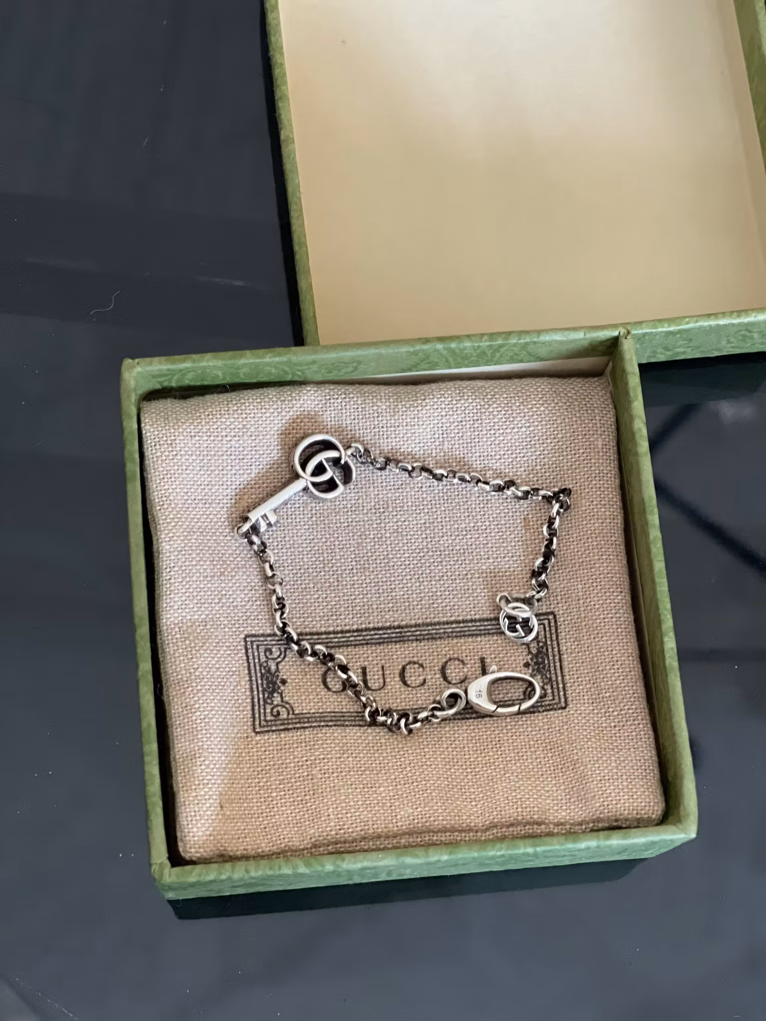Gucci Pre-owned Bracelet Key Charm